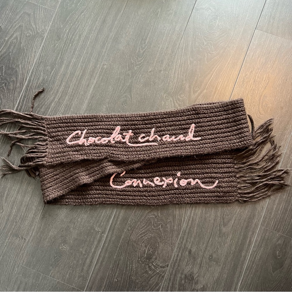 Jacob Connexion - Chocolat Chaud Brown Scarf